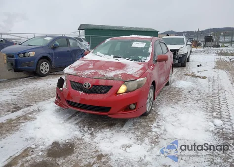 2010 Toyota Corolla S from USA, damaged, VIN 1NXBU4EE9AZ170520